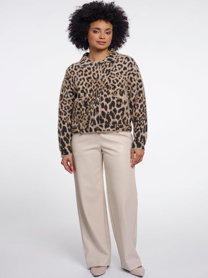 Rino & Pelle Bubbly Jacket In Light Leopard-Nicola Ross