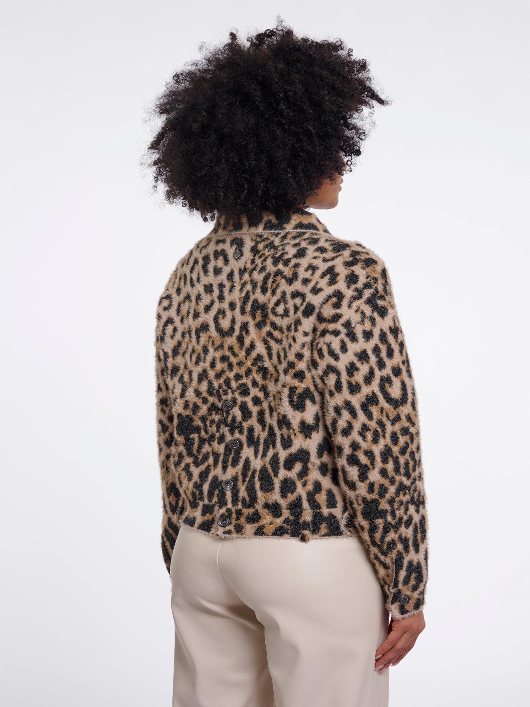 Rino & Pelle Bubbly Jacket In Light Leopard-Nicola Ross