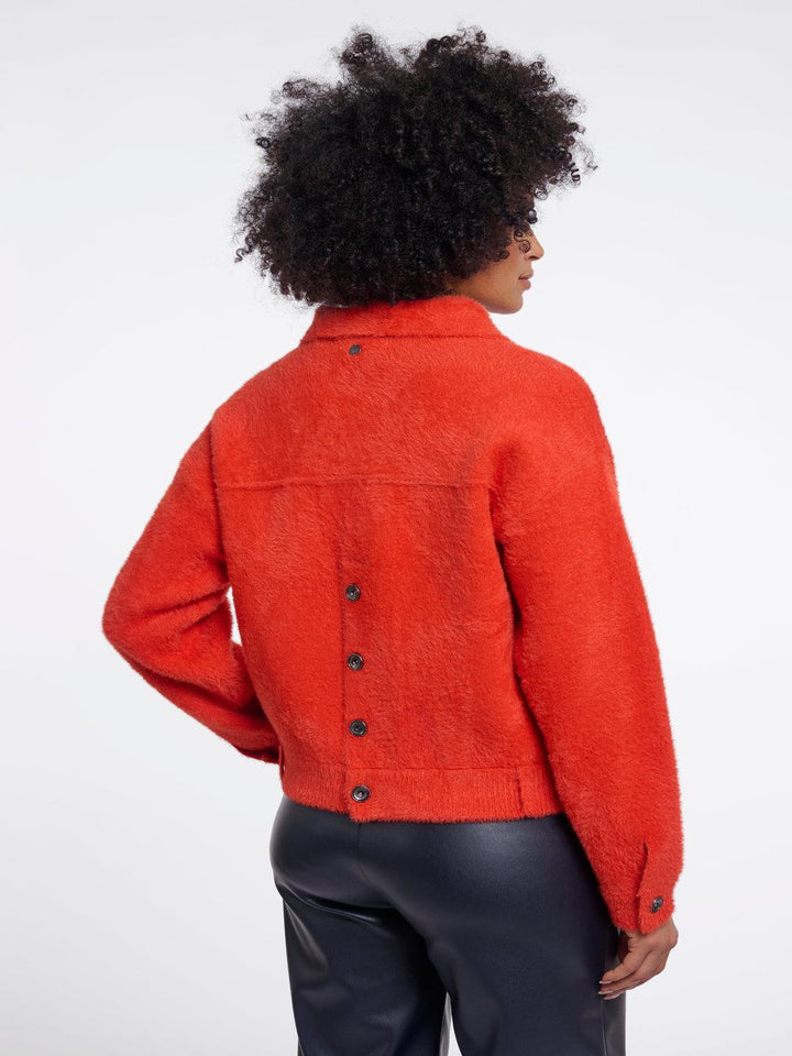 Rino & Pelle Bubbly Jacket In Red-Nicola Ross