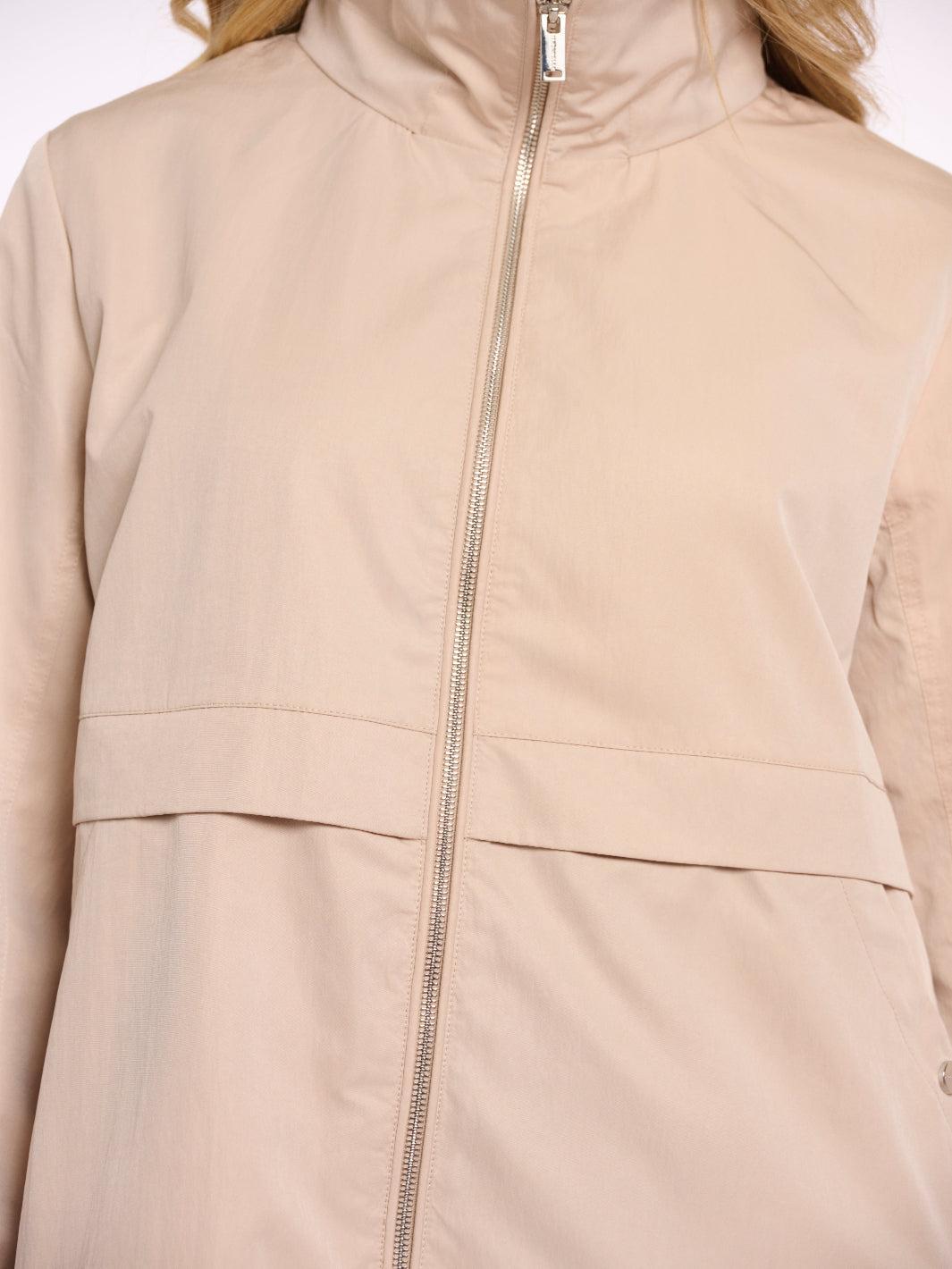 Rino & Pelle Darren Parka Jacket In Oat-Nicola Ross