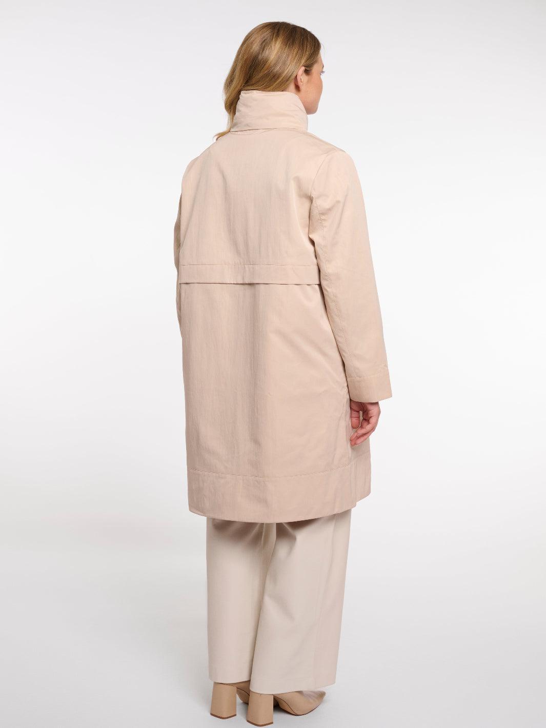 Rino & Pelle Darren Parka Jacket In Oat-Nicola Ross