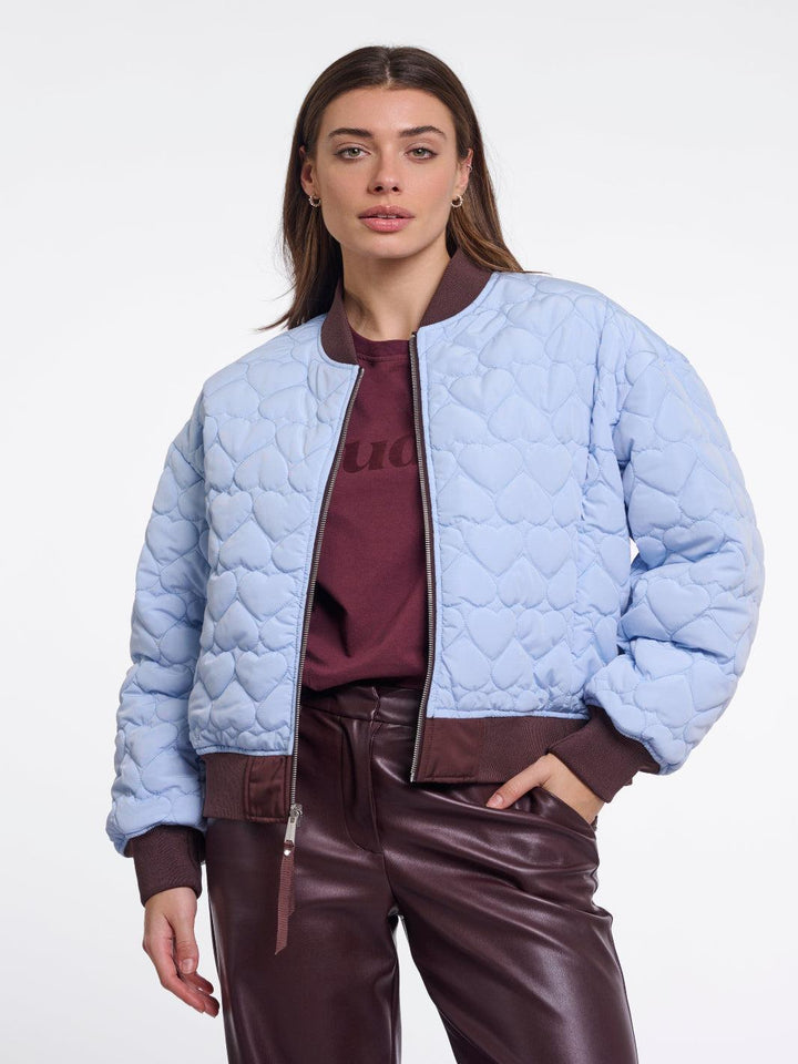 Rino & Pelle Djenna Bomber Jacket In Brown-Nicola Ross