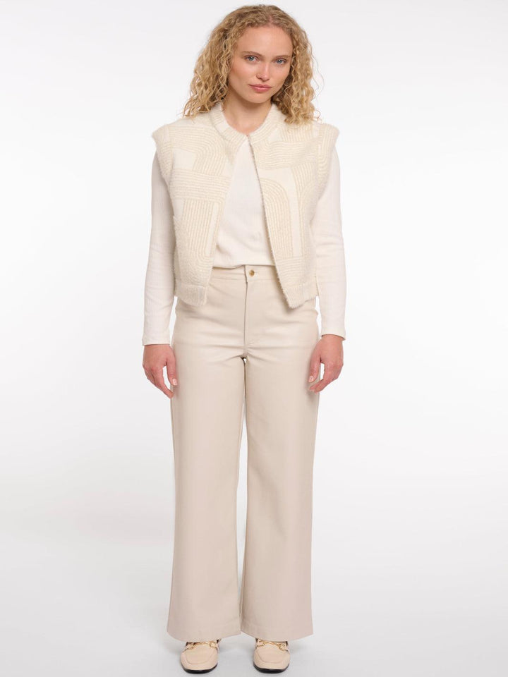 Rino & Pelle Elona Waistcoat In Birch Print-Nicola Ross