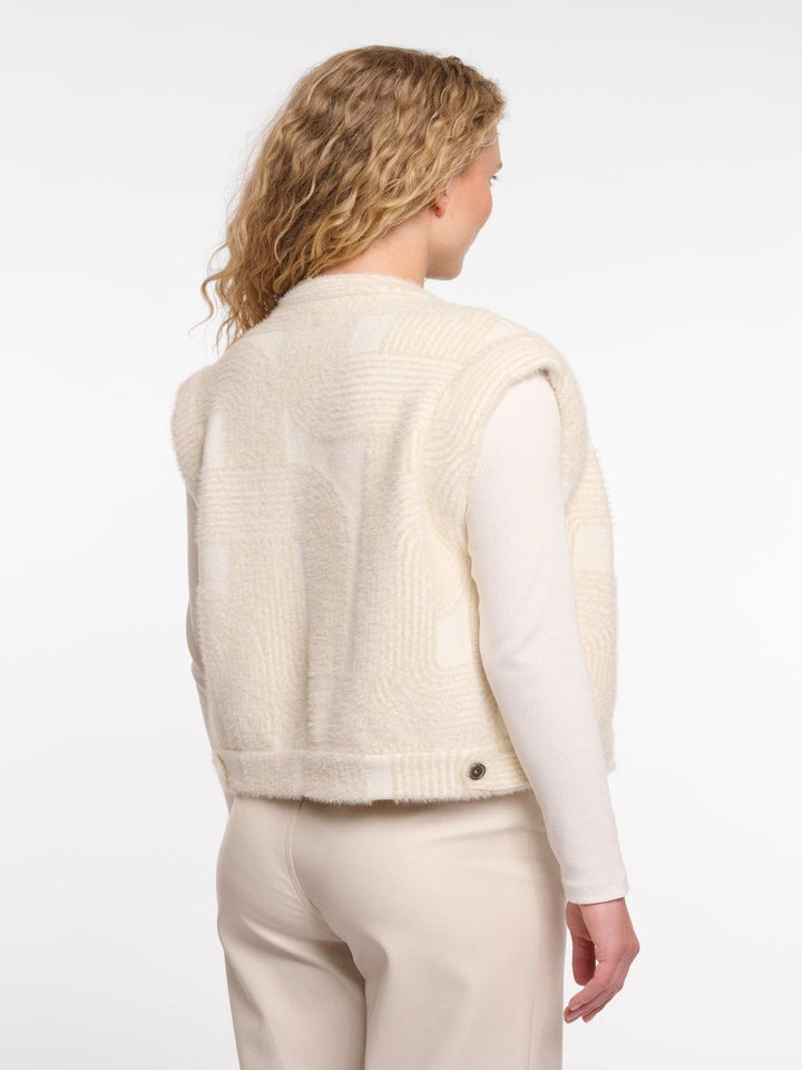 Rino & Pelle Elona Waistcoat In Birch Print-Nicola Ross