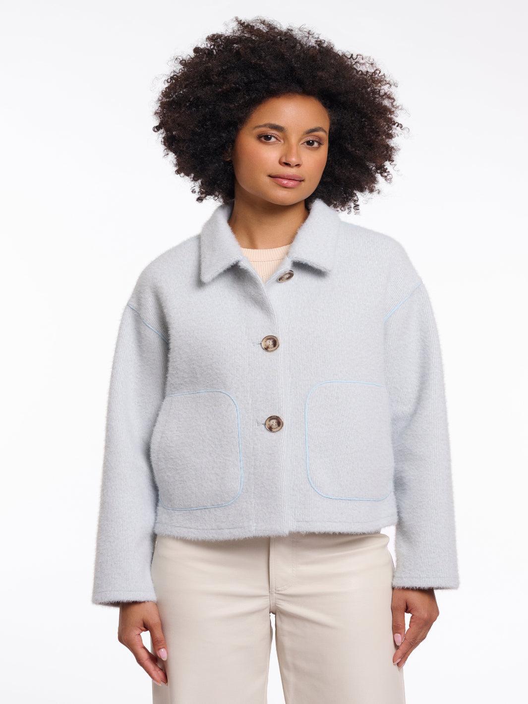 Rino & Pelle Esia Jacket In Light Blue-Nicola Ross
