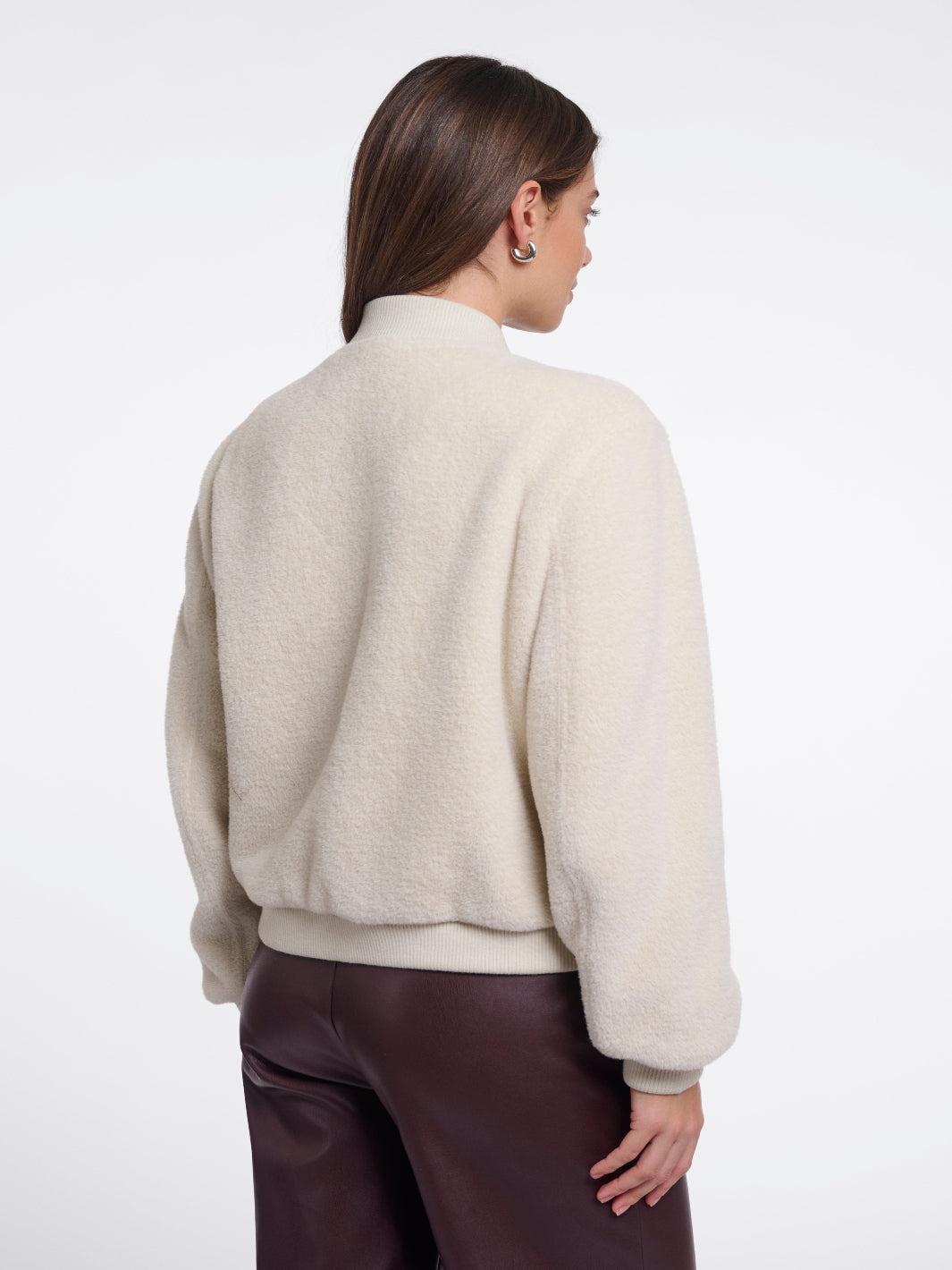 Rino & Pelle Felix Bomber Jacket In Birch-Nicola Ross