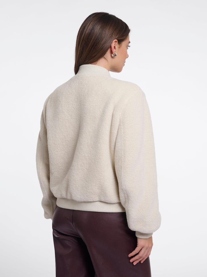 Rino & Pelle Felix Bomber Jacket In Birch-Nicola Ross