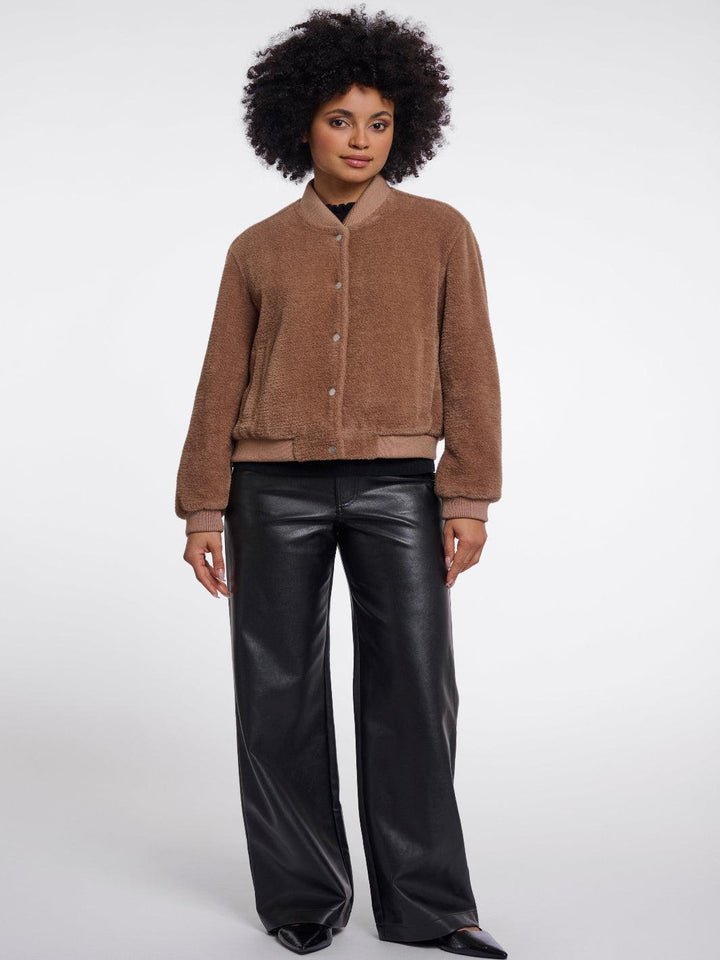 Rino & Pelle Felix Bomber Jacket In Brown-Nicola Ross