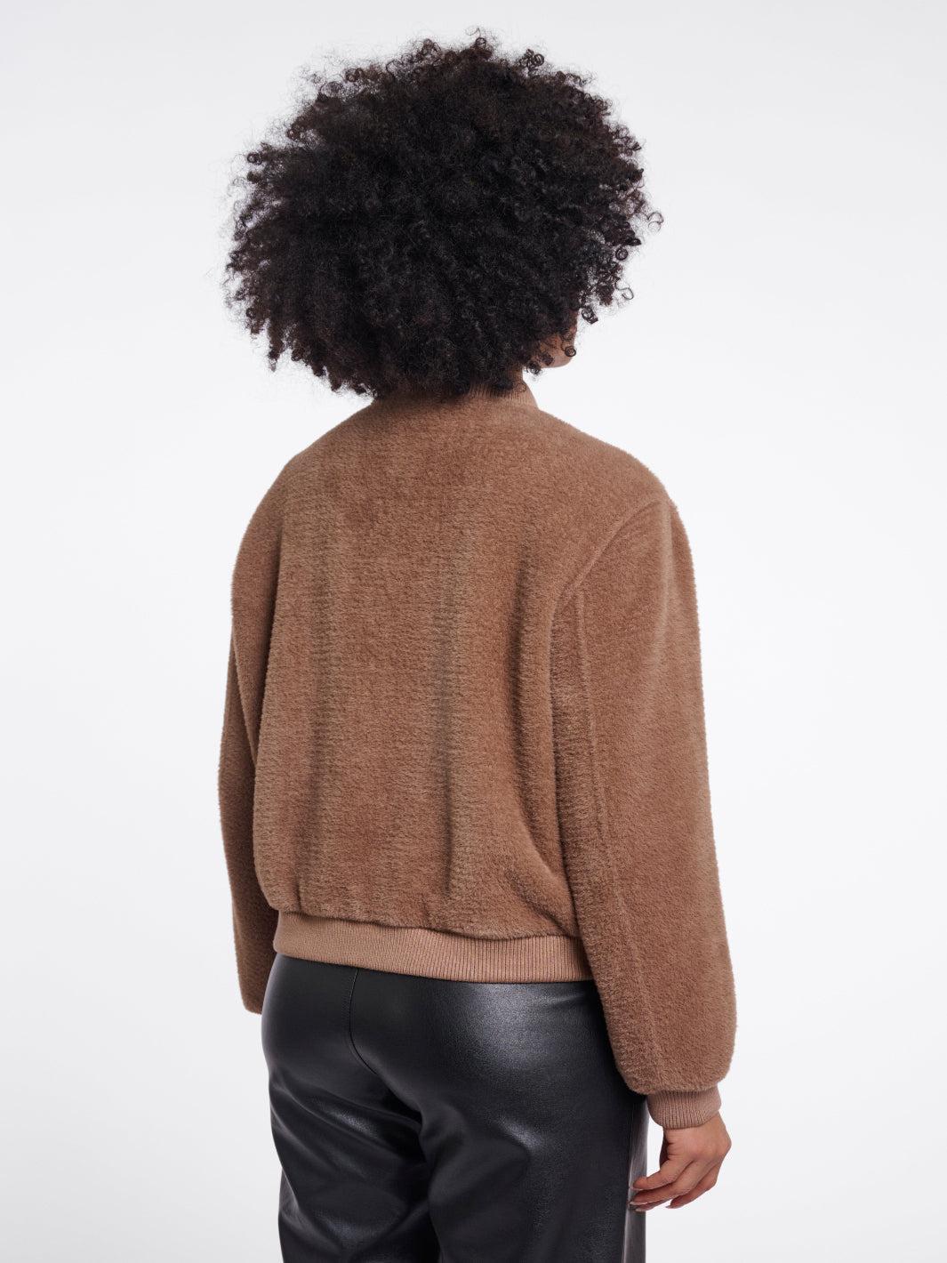 Rino & Pelle Felix Bomber Jacket In Brown-Nicola Ross
