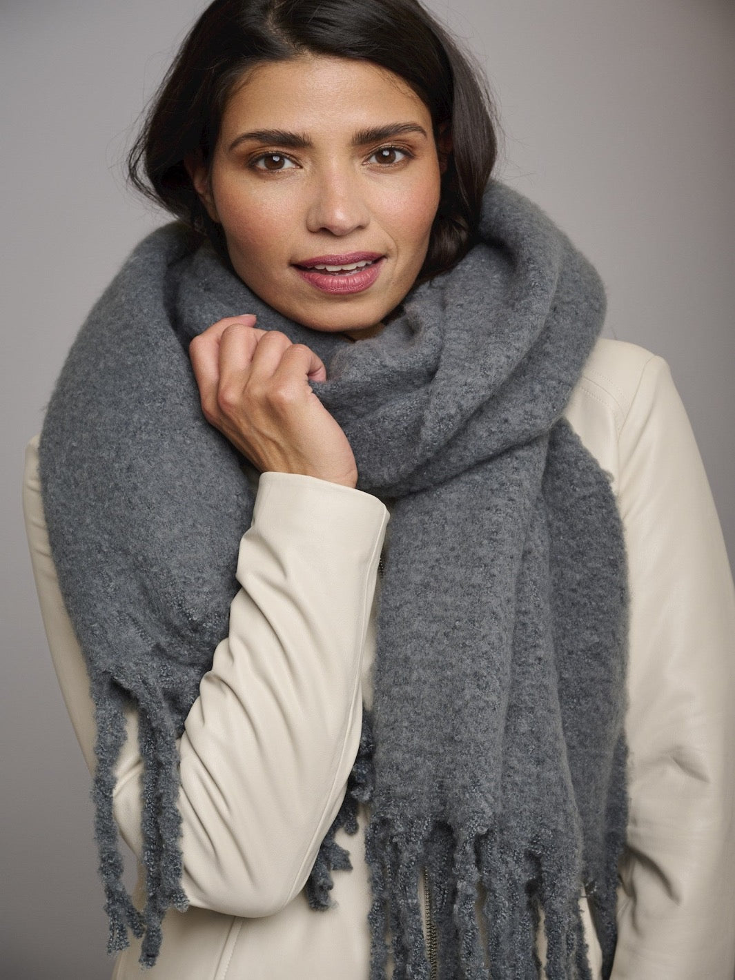 Rino & Pelle Gella Scarf In Night-Nicola Ross