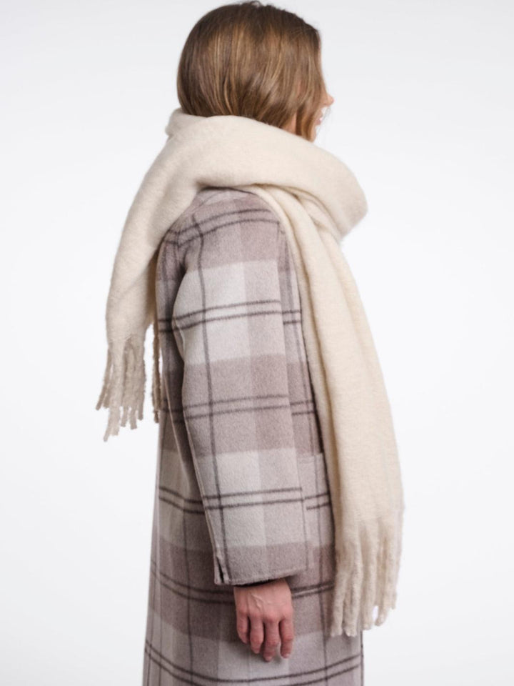 Rino & Pelle Gella Soft Scarf in Birch-Nicola Ross