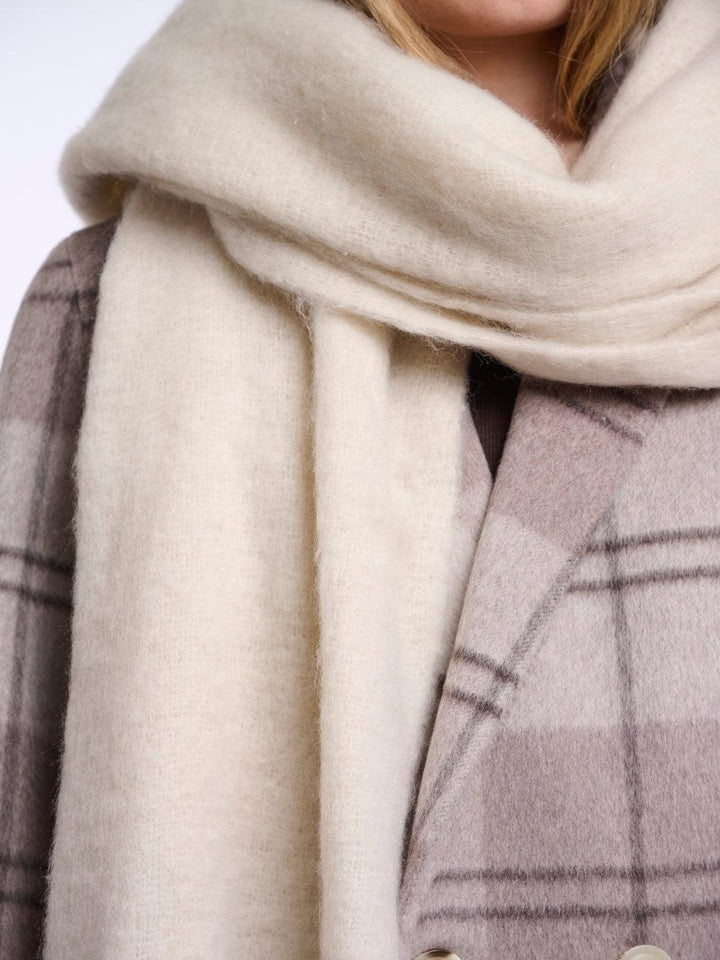 Rino & Pelle Gella Soft Scarf in Birch-Nicola Ross