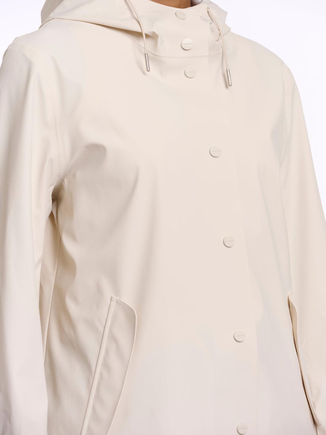 Rino & Pelle Ize Raincoat In Birch-Nicola Ross
