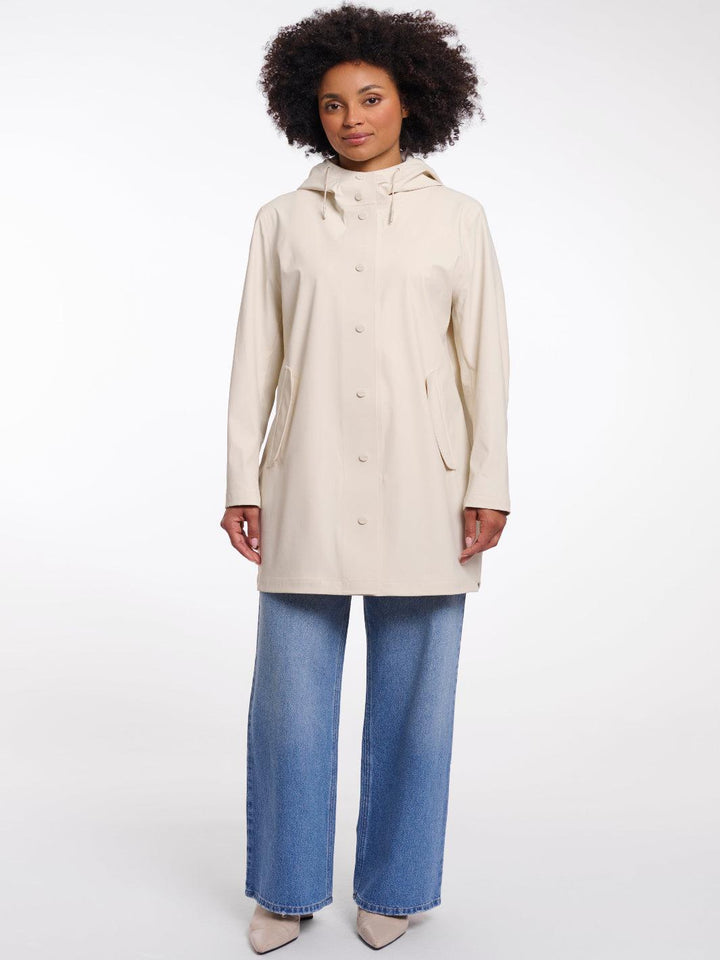 Rino & Pelle Ize Raincoat In Birch-Nicola Ross