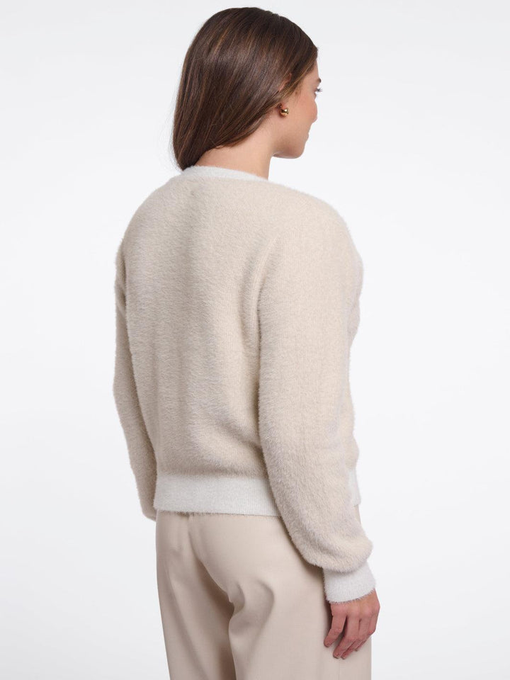 Rino & Pelle Keath Pullover Knit In Birch-Nicola Ross