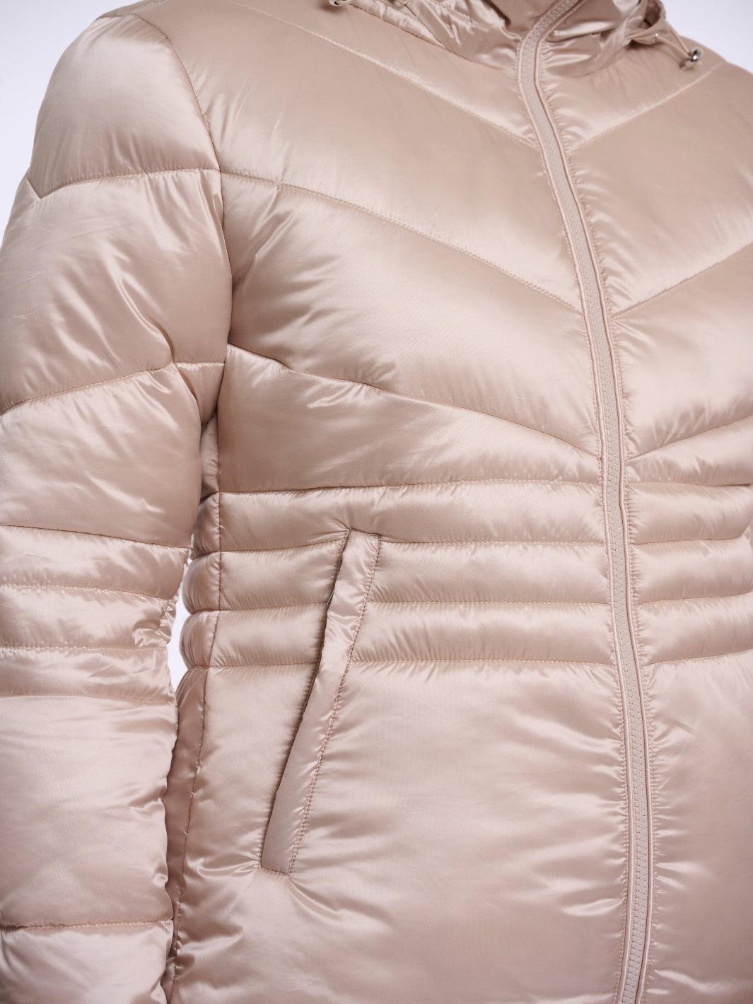 Rino & Pelle Kirana Padded Jacket In Oat-Nicola Ross