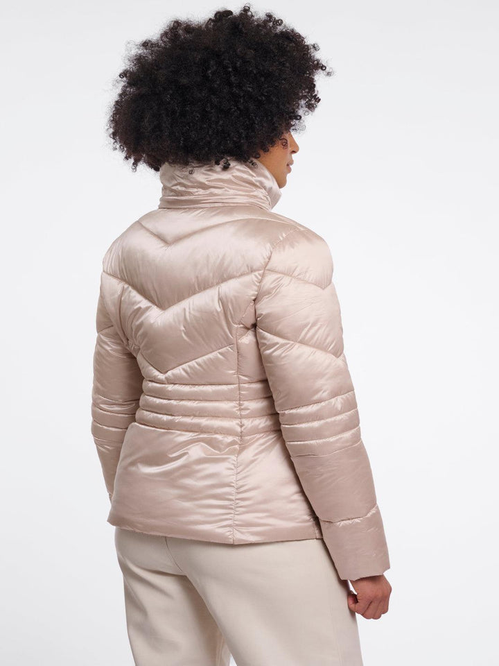 Rino & Pelle Kirana Padded Jacket In Oat-Nicola Ross