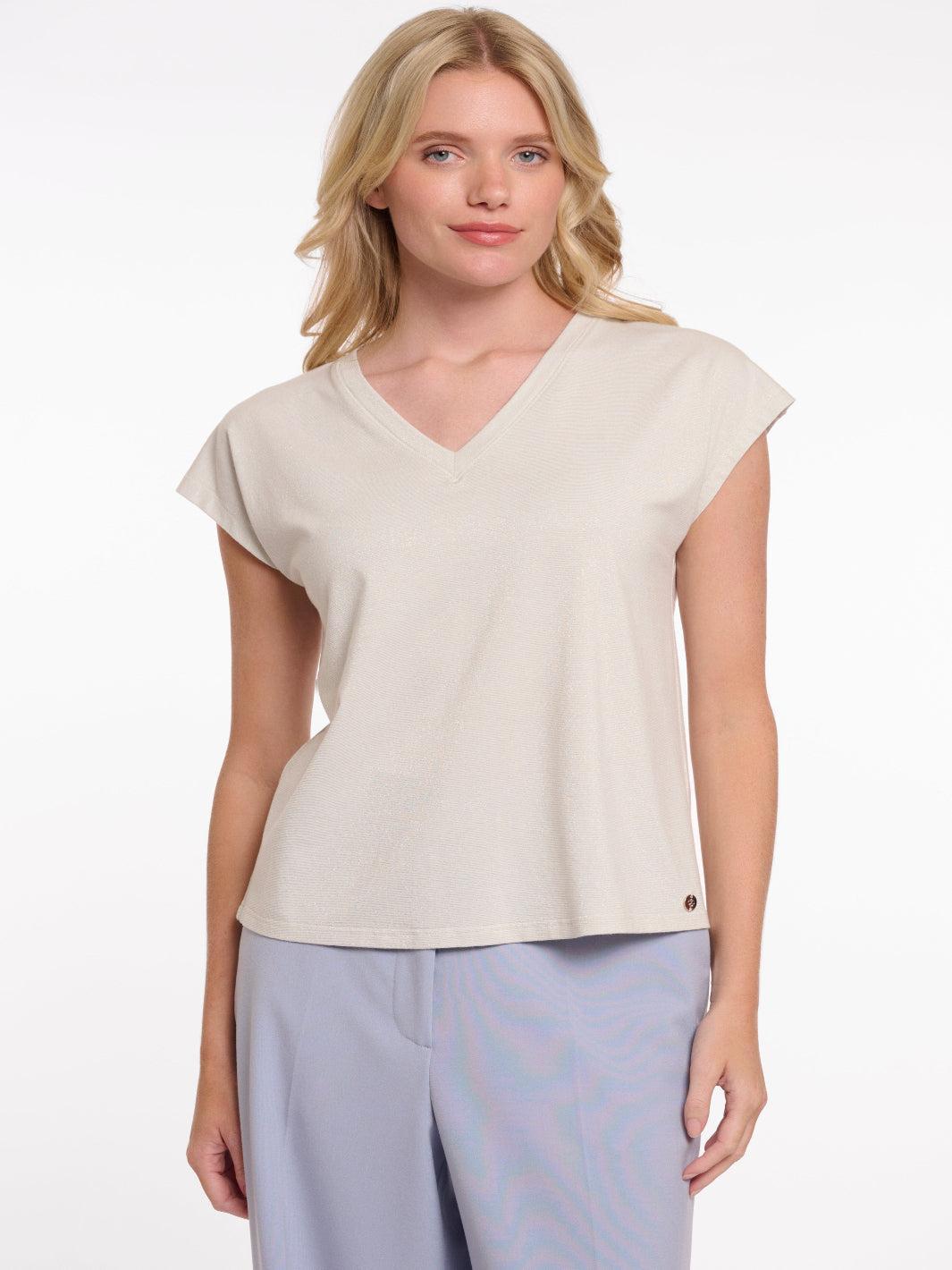 Rino & Pelle Kristel Top In White-Nicola Ross