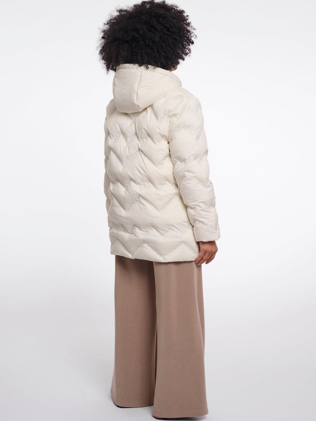 Rino & Pelle Marcelle Coat In Birch-Nicola Ross