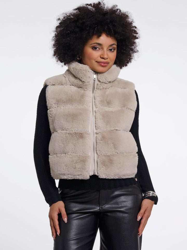 Rino & Pelle May Waistcoat In Birch-Nicola Ross