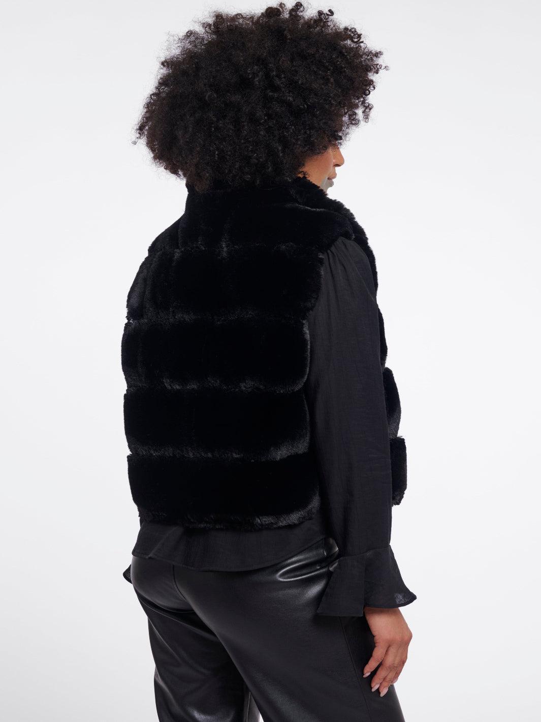 Rino & Pelle May Waistcoat In Black-Nicola Ross
