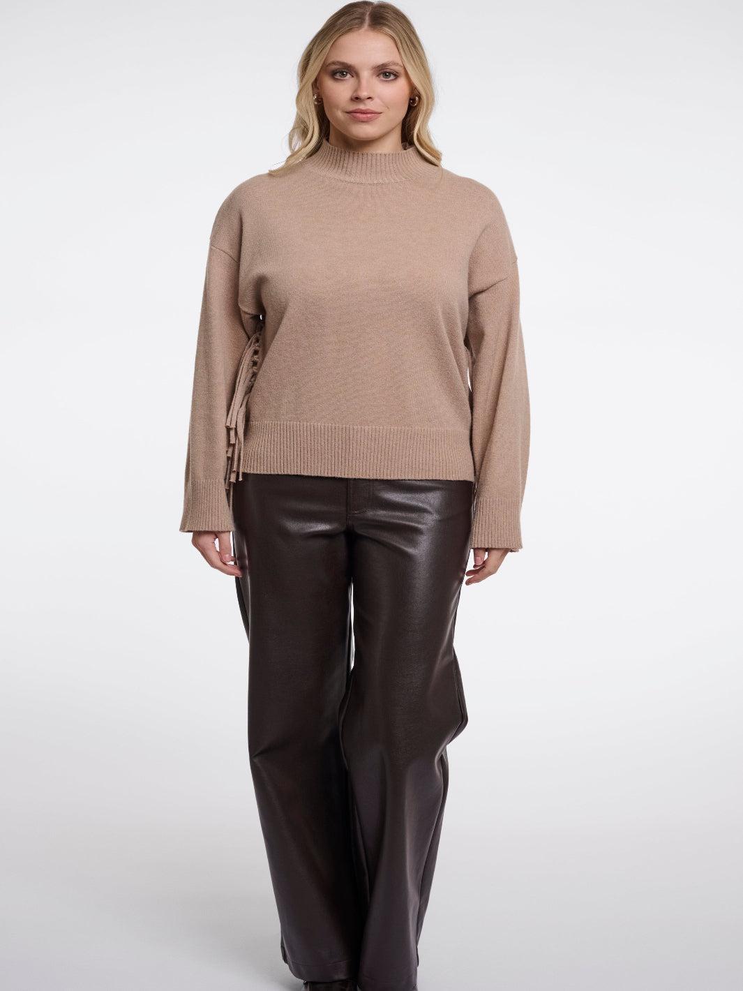 Rino & Pelle Melis Knit Jumper In Oat-Nicola Ross