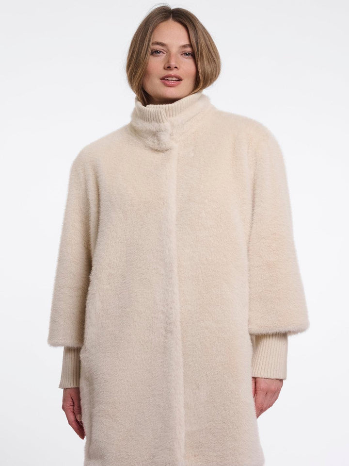 Rino & Pelle Pilar Coat In Birch-Nicola Ross