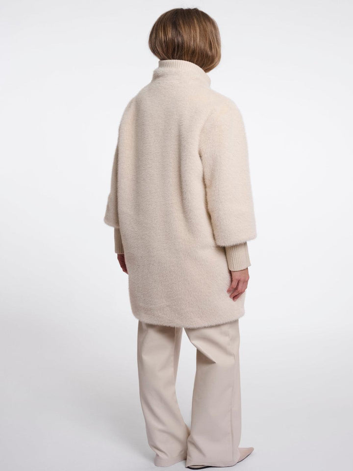Rino & Pelle Pilar Coat In Birch-Nicola Ross