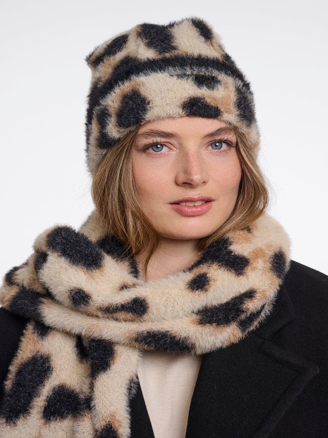 Rino & Pelle Raaza Hat In Leopard Print