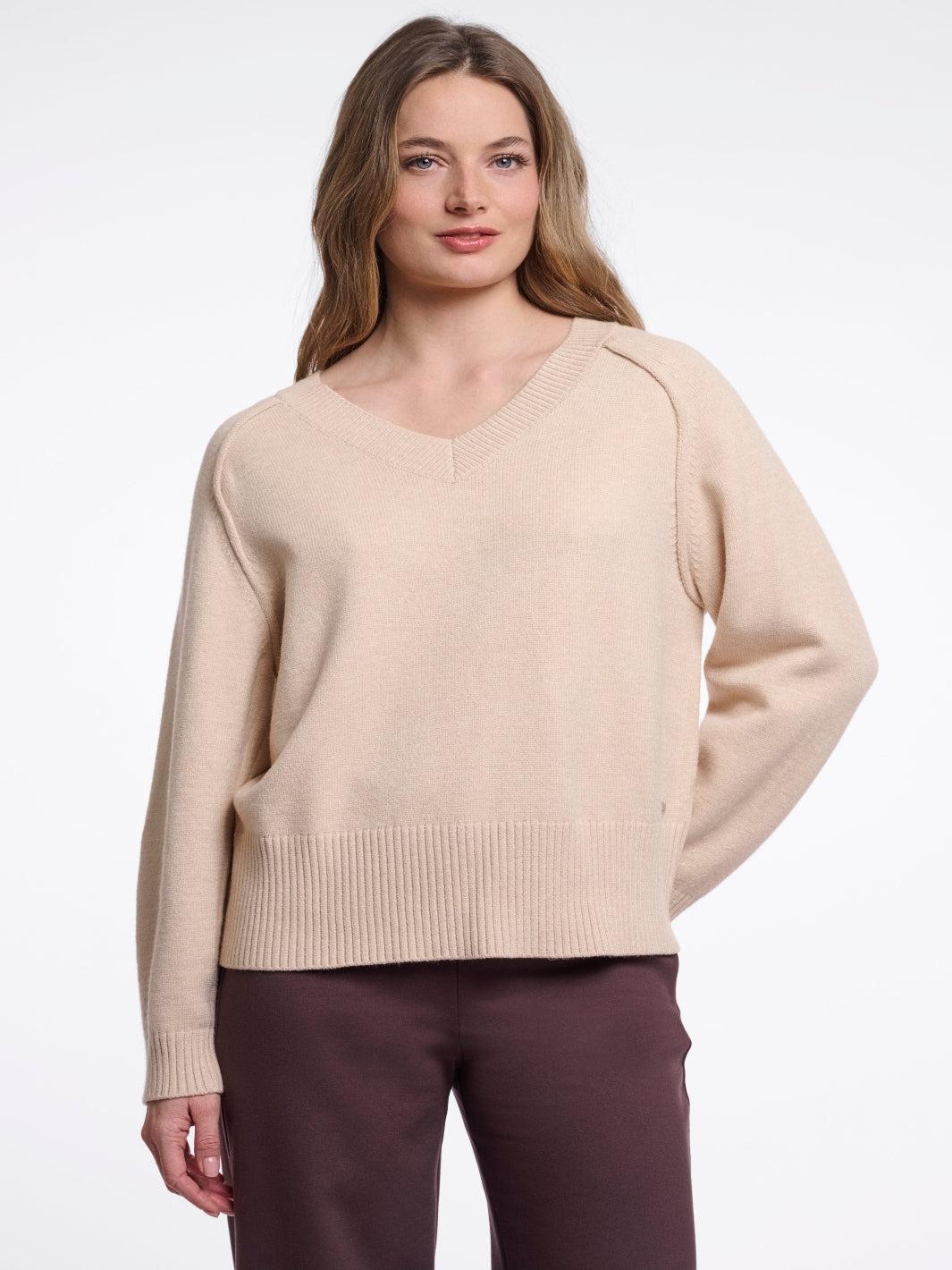 Rino & Pelle Riana Knit Jumper In Oat-Nicola Ross