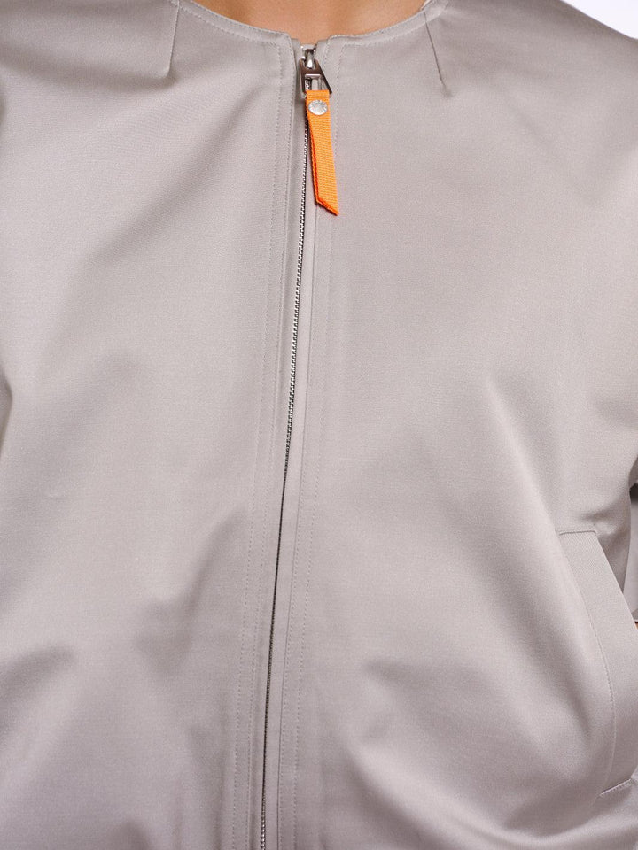 Rino & Pelle Siem Blouson Jacket In Grey-Nicola Ross