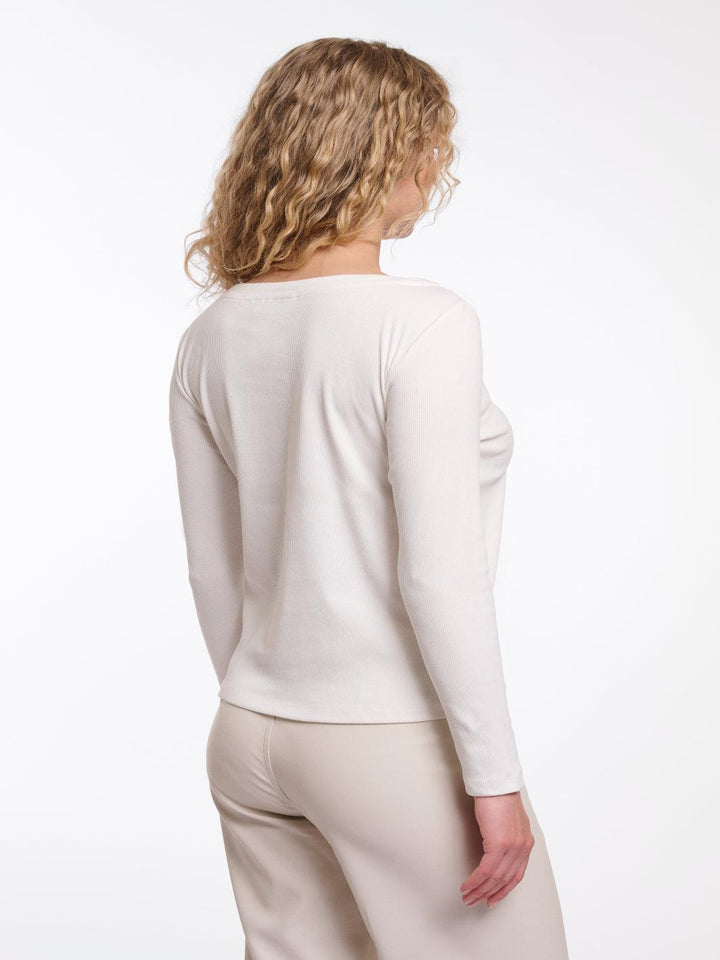 Rino & Pelle Sienna Top In White-Nicola Ross