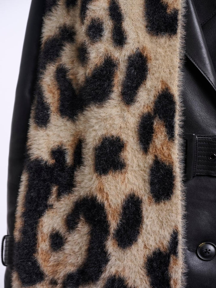 Rino & Pelle Tuli Soft Scarf in Leopard Print