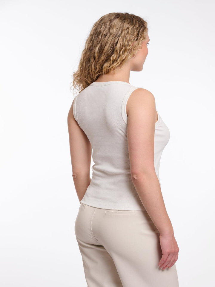 Rino & Pelle Uma Top In White-Nicola Ross