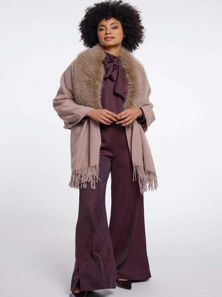 Rino & Pelle Wendy Cape In Mocha-Nicola Ross
