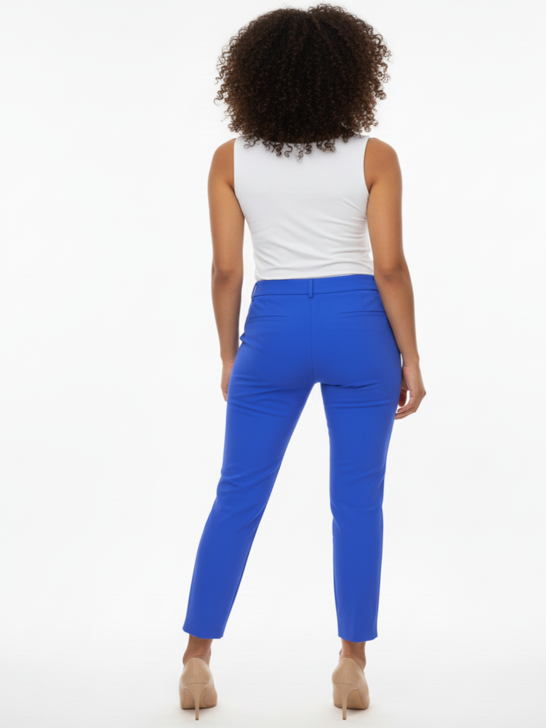 Robell Bella Trousers In Blue 52642-Nicola Ross
