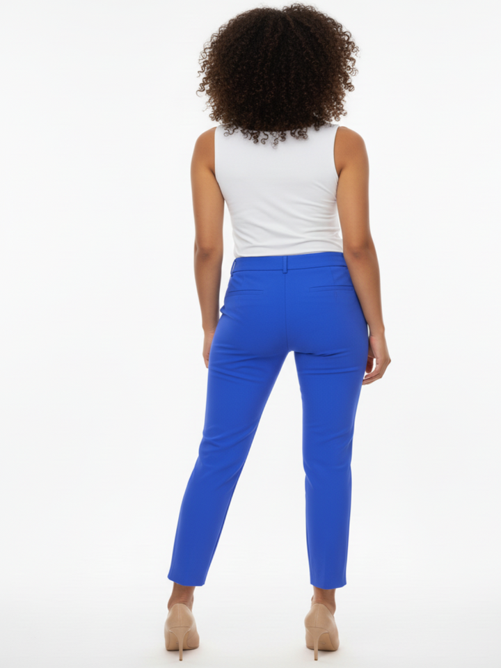 Robell Bella Trousers In Blue 52642-Nicola Ross