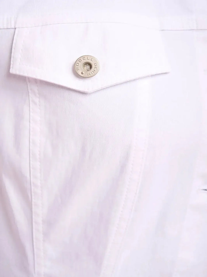 Robell Happy Jacket In White 57609-Nicola Ross