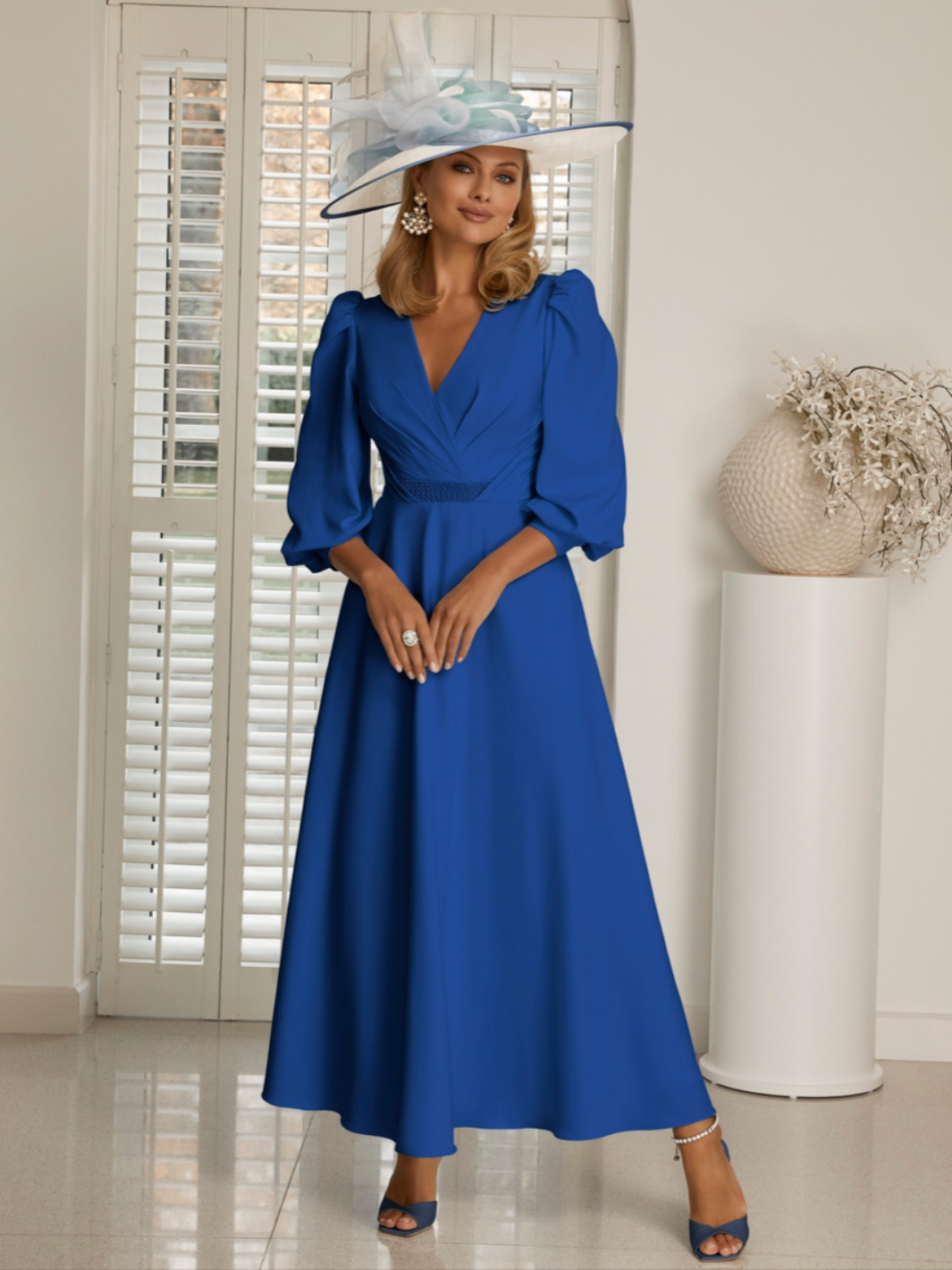 Veni Infantino 29858B - Royal Blue-Mother of the bride- mother of the groom -Nicola Ross