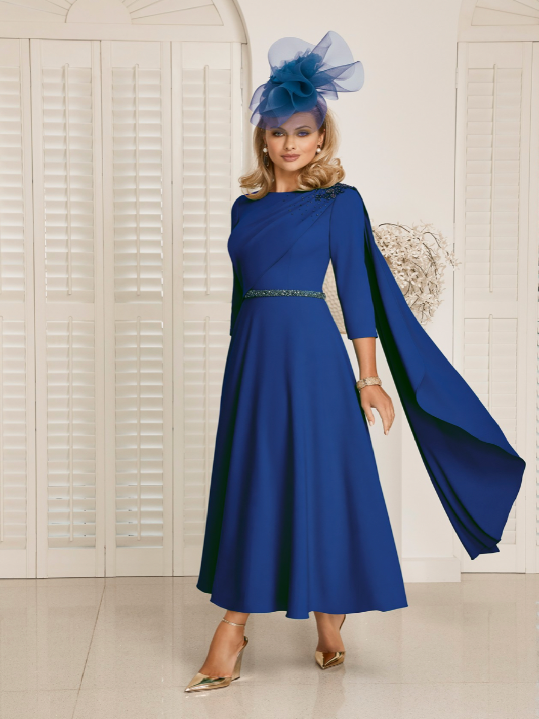 Veni Infantino 29880B- Royal Blue-Mother of the bride- mother of the groom -Nicola Ross