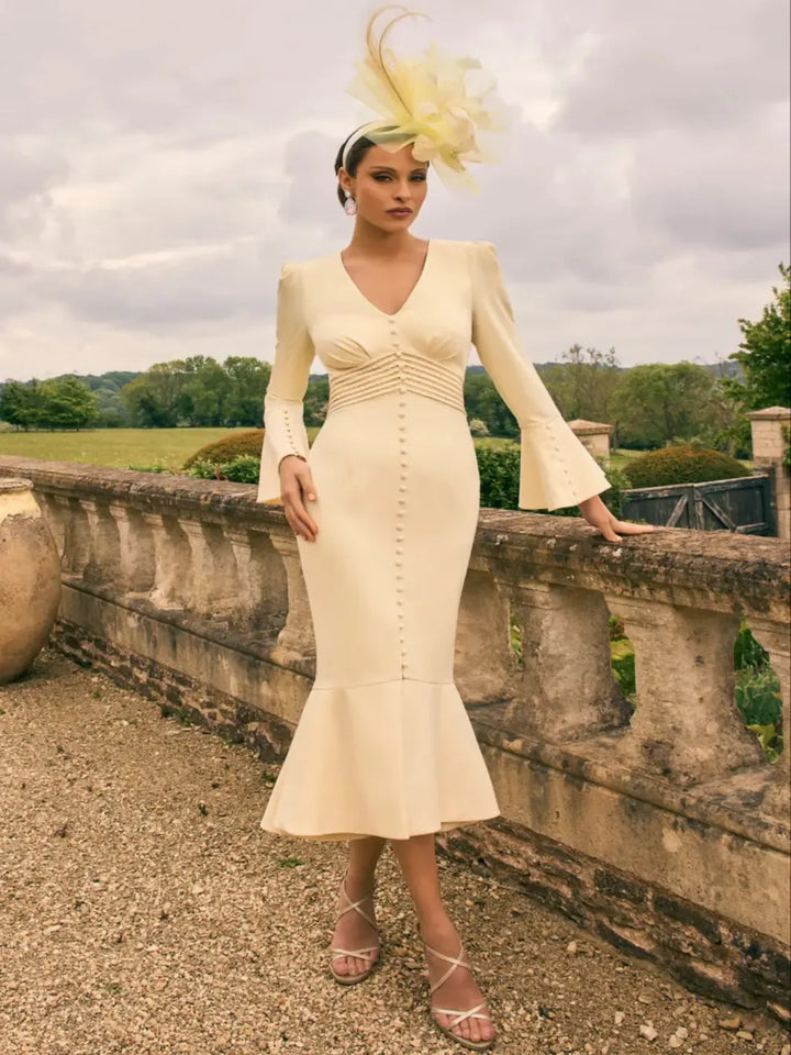 Veni Infantino 992752 In Yellow- Mother of the Bride Summer 2026 Nicola Ross