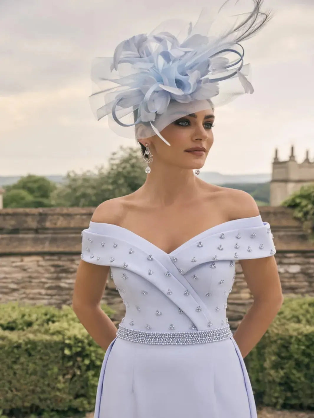 Veni Infantino 992792A In Pale Blue- Mother of the Bride Summer 2026 Nicola Ross