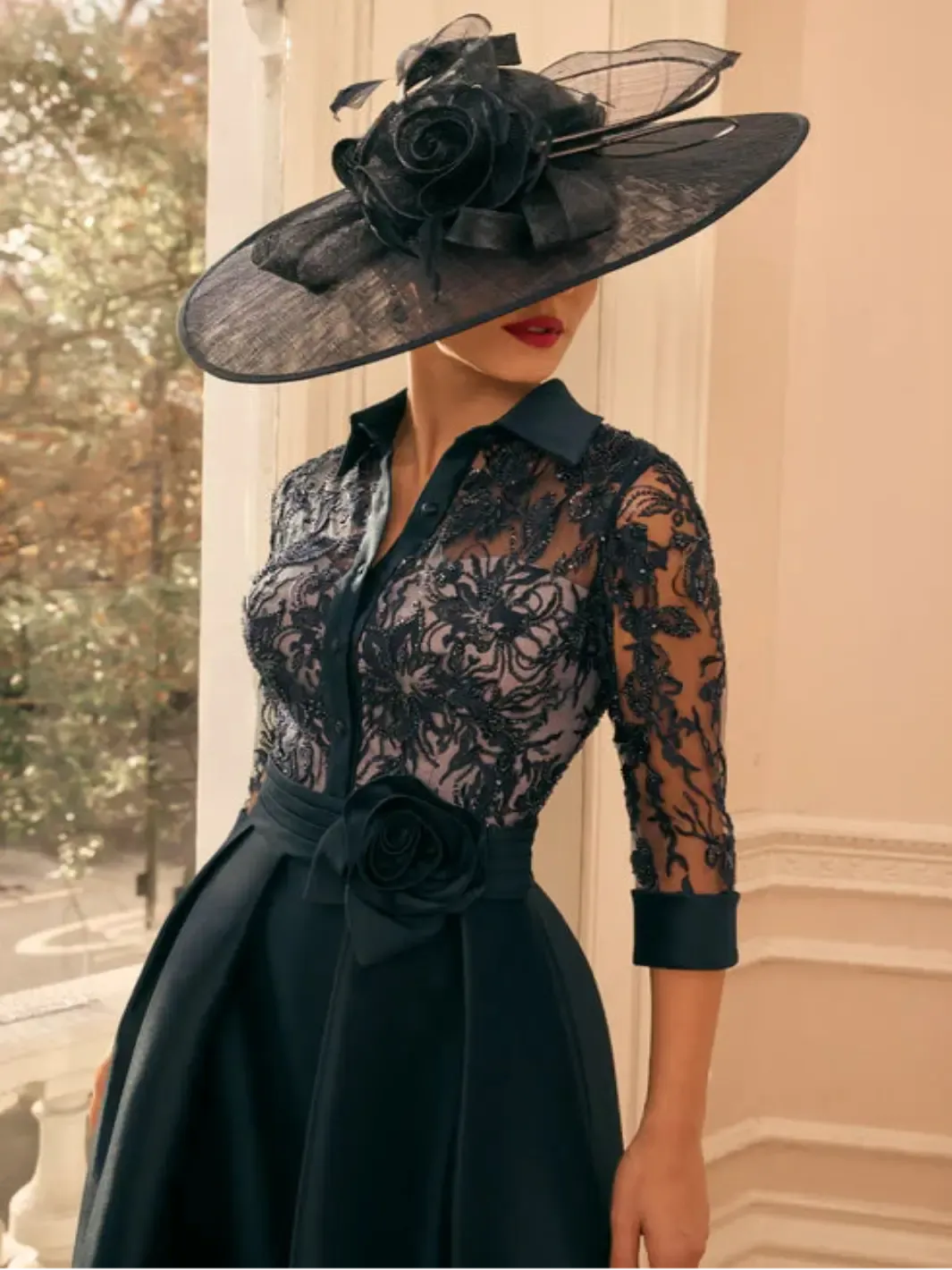 Veni Infantino 992805 In French Navy/Silver-Mother of the bride- mother of the groom -Nicola Ross
