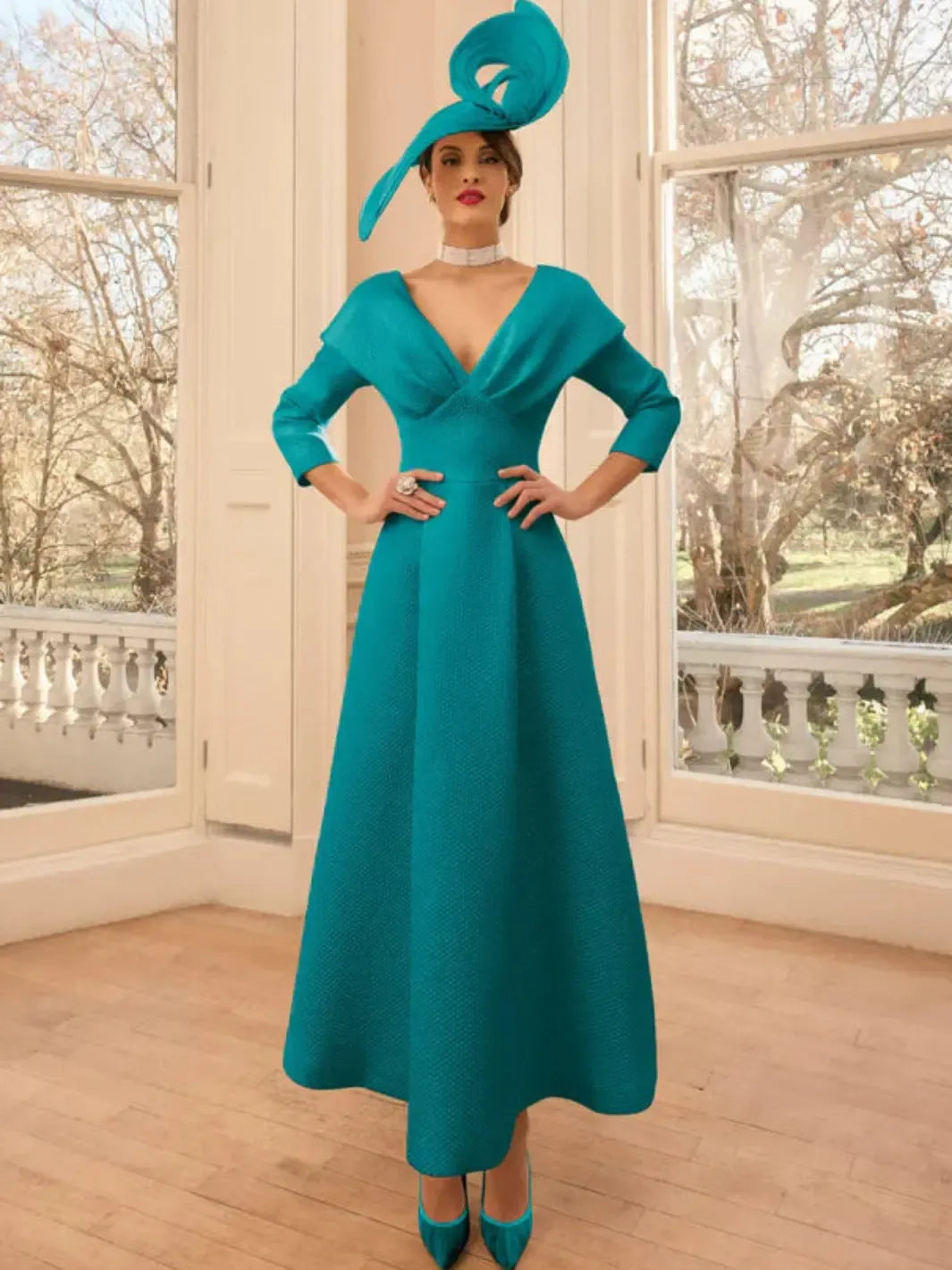 Veni Infantino 992830 In Teal-Mother of the bride- mother of the groom -Nicola Ross