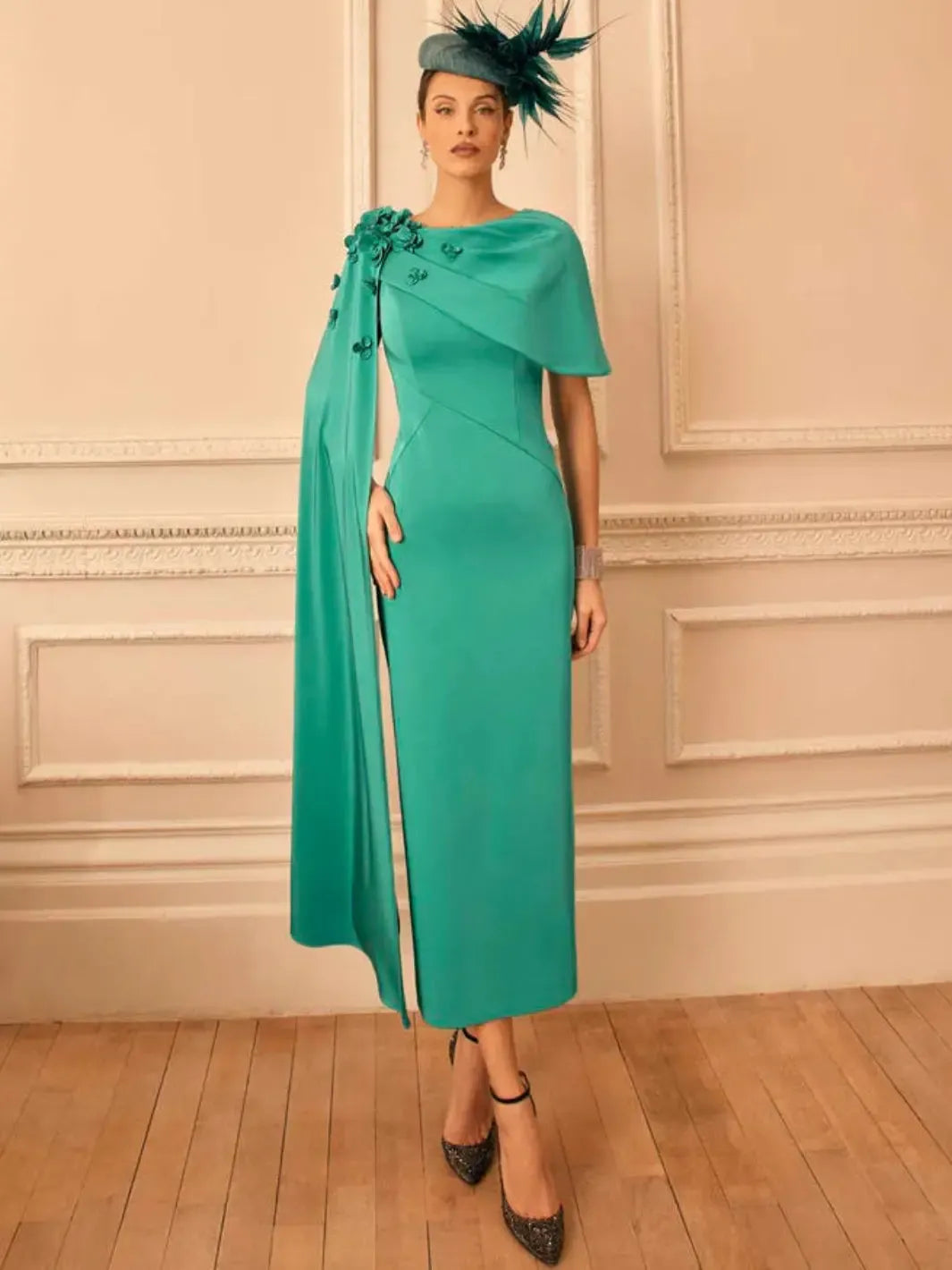 Veni Infantino 992853 In Teal-Mother of the bride- mother of the groom -Nicola Ross