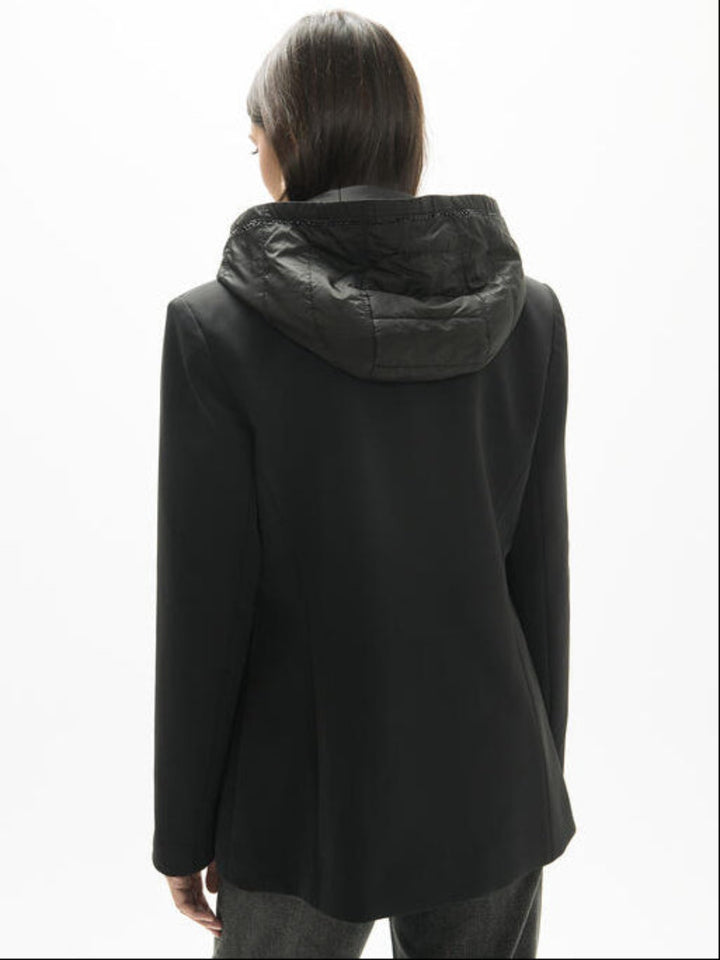 Lola Casademunt Layered Blazer Jacket in Black 2602011