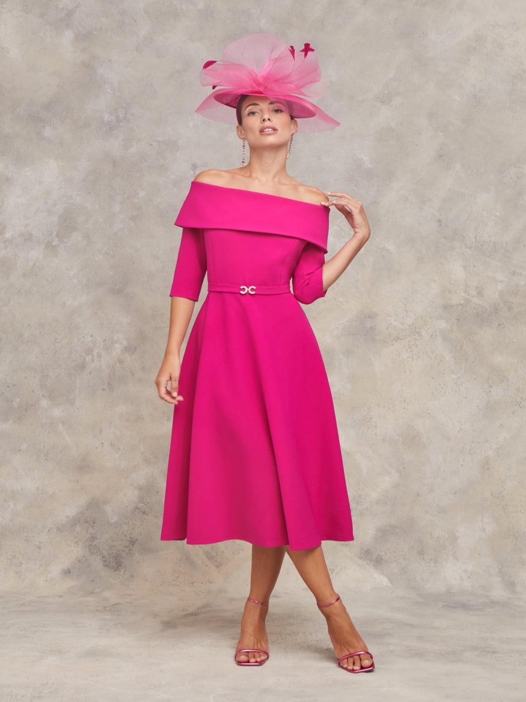 Claudia C - Lumbruso 717-320 - Pink-Mother of the bride- mother of the groom -Nicola Ross