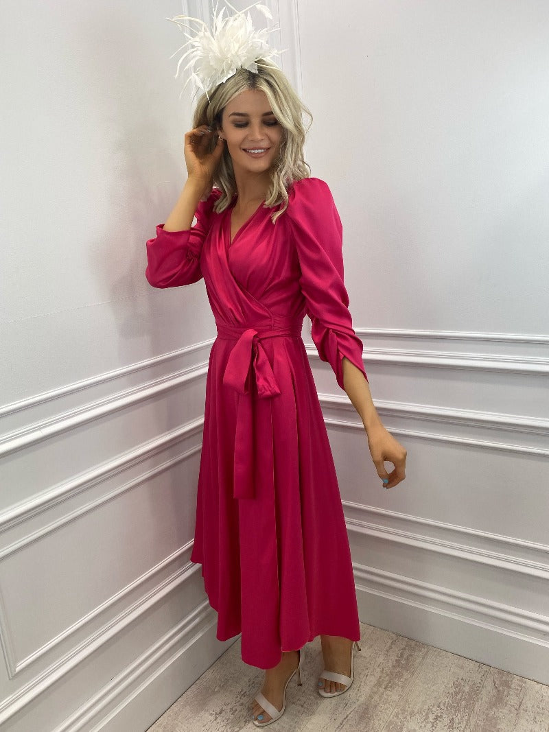 Coco Doll Wrap Dress-Mother of the bride- mother of the groom -Nicola Ross
