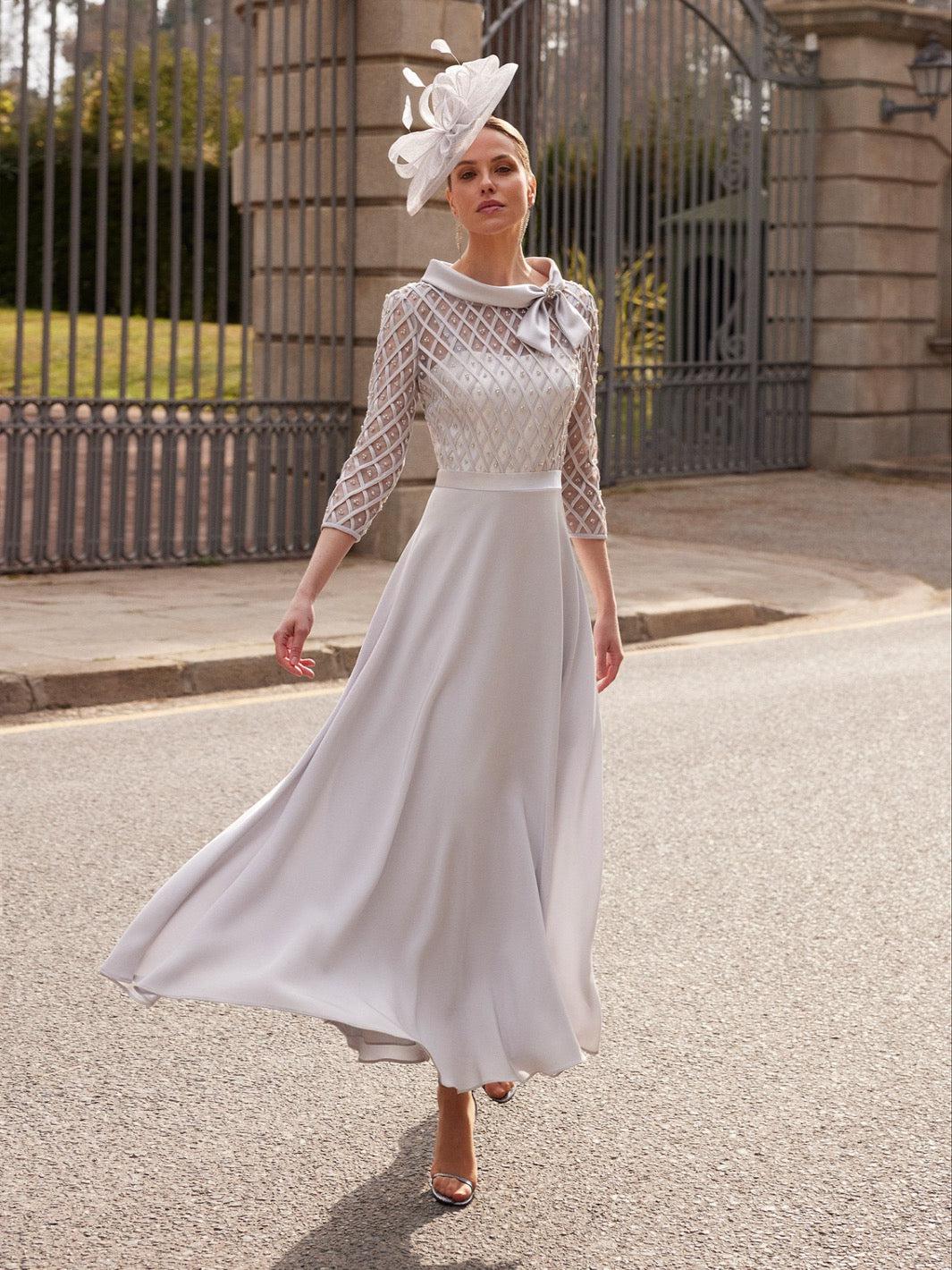 Couture Club 7G182 - Silver-Mother of the bride- mother of the groom -Nicola Ross