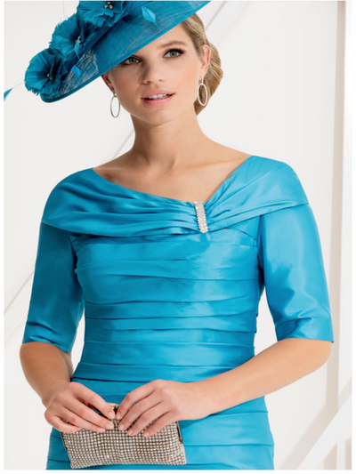 Ispirato isg803 - Tropical Teal-Mother of the bride- mother of the groom -Nicola Ross